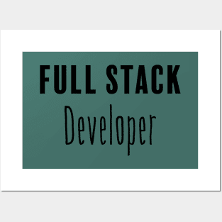 Full Stack Developer Posters and Art